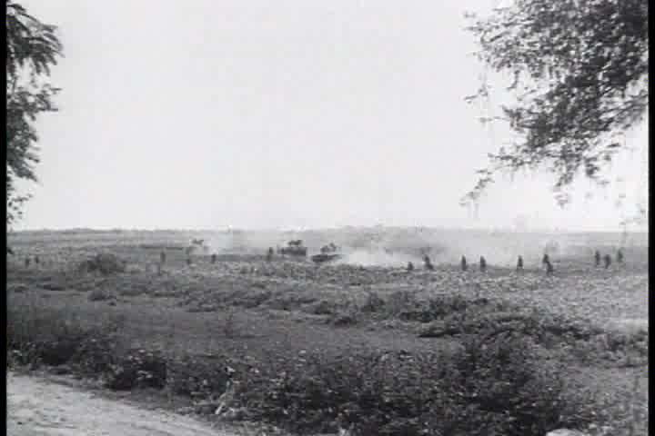 1940s - Combat Bulletin No. 48: Air Support on Western Front; Shangri-La; Activities in European Theater of Operations; British Jet Plane; M69 Incendiary Bomb; Capture of Lashio and Mandalay