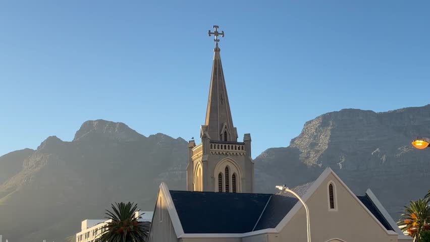 An old Church built in the 1800s in Cape Town City centre.