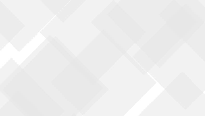Gradient white geometric abstract corporate motion background. 4k background Seamless loop. 