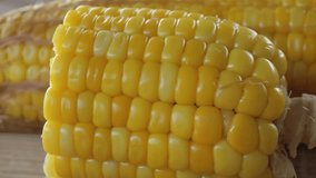 Sweet corn in a container. - Powered by Shutterstock - Get 15% off with code: PIKWIZARD15