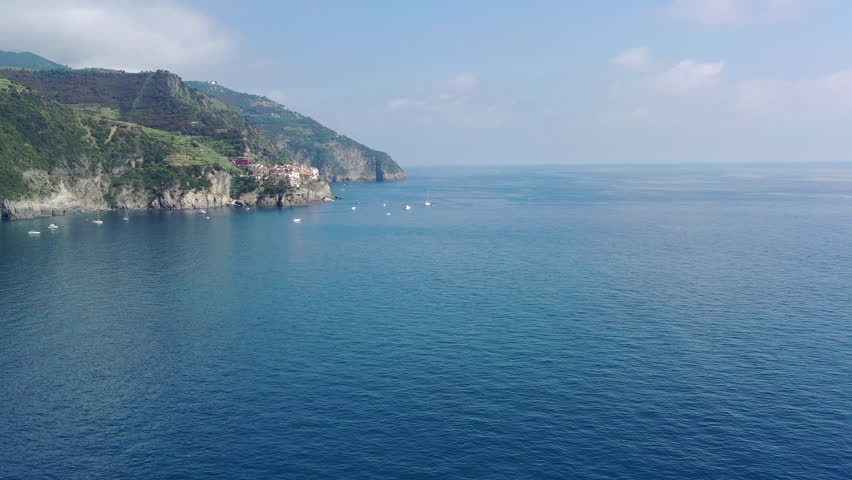 Corniglia, a small village in the Cinque Terre in Liguria, Italy.
