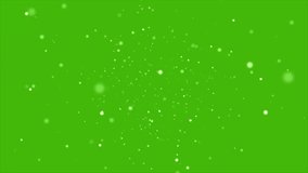 Floating particles animation on green screen. Abstract glowing dust and light particles background - Powered by Shutterstock - Get 15% off with code: PIKWIZARD15