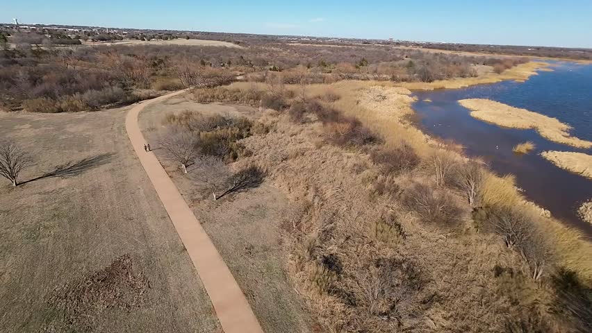 Scenic Aerial Views of Texan Landscape., High Angle Aerial Drone View of a Vast Green Plain and Rural Landscape