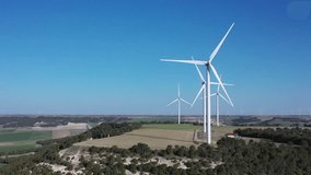 Wind turbines generating renewable energy – wind farm producing electricity, sustainable power - Powered by Shutterstock - Get 15% off with code: PIKWIZARD15
