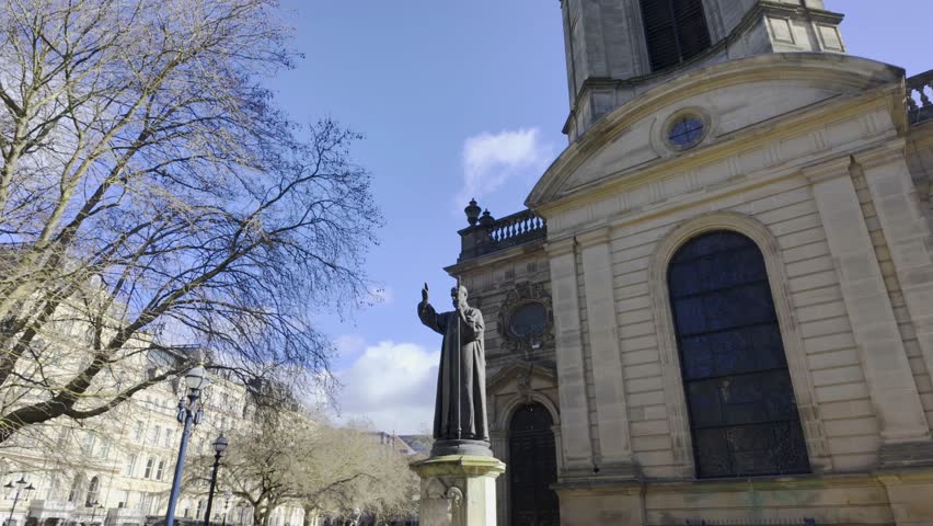 BIRMINGHAM, UNITED KINGDOM - MARCH 11 2026:
St Philip