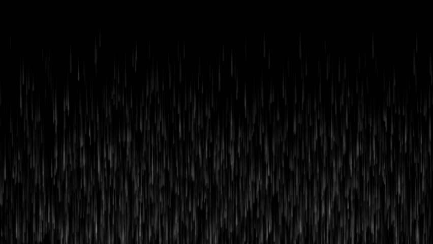 Heavy rain falling in dark night scene with continuous water drops creating dramatic rainfall effect and wet atmosphere during stormy weather