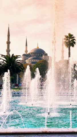 Istanbul, Sultanahmet Mosque or blue mosque