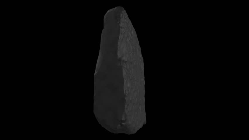 Rosetta Stone with glowing rotating letters