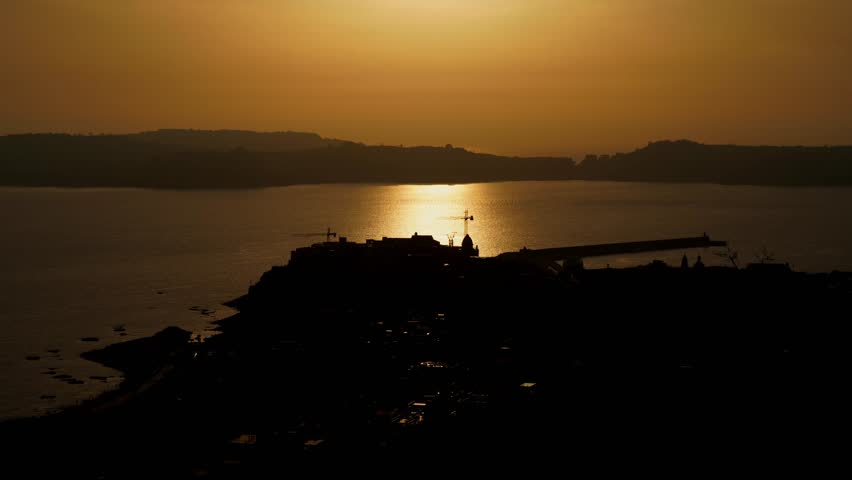 Rione Terra Timelaps Sunset Pozzuoli