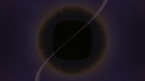 Dark celestial orb with swirling luminous bands, suggesting cosmic vortex, nebulae, and gravitational pull, creating an enigmatic, otherworldly, and mysterious deep space - Powered by Shutterstock - Get 15% off with code: PIKWIZARD15