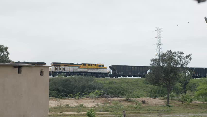 coal train passing on the tracks