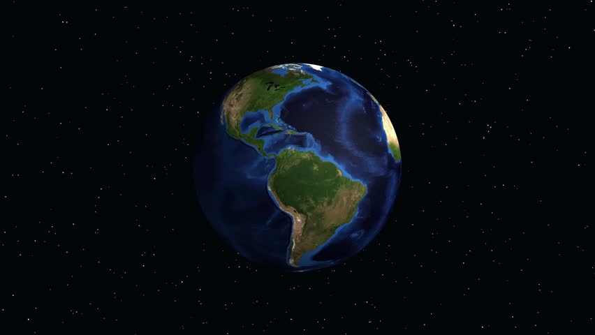 Digital animation zooms from space into Earth, pinpointing Kayseri, Turkey with geographic coordinate markers