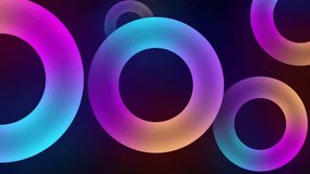 Neon Torus Shape Rotation – Futuristic Technology Background Animation - Powered by Shutterstock - Get 15% off with code: PIKWIZARD15