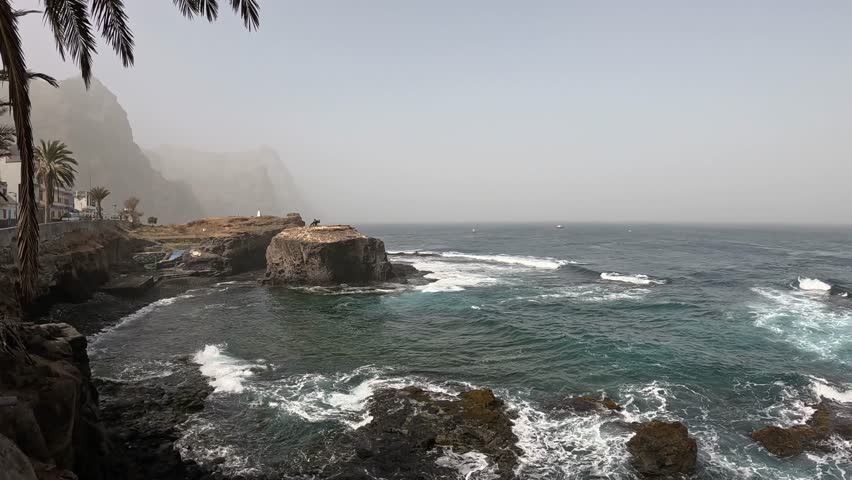 	
The rugged Atlantic coast in Ponta do Sol, Cape Verde