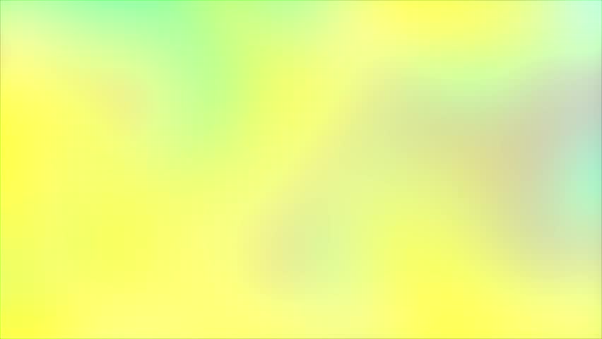 Soft focus abstract background with yellow green gradient colors, blurry texture, cinematic video footage, 4k clip