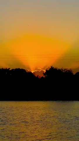 view of sunset in winterlakes 