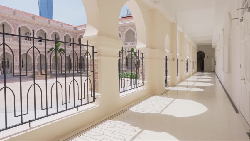 Architectural View of the Historic Sultan Abdul Samad Building in Kuala Lumpur, Malaysia