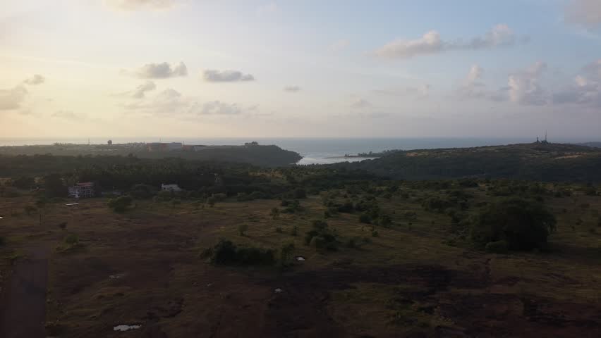 Barren Land Desert Mountain Landscape 