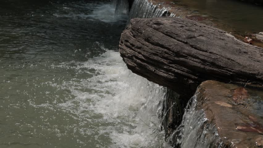 Waterfalls nature background, landscape waterfall 