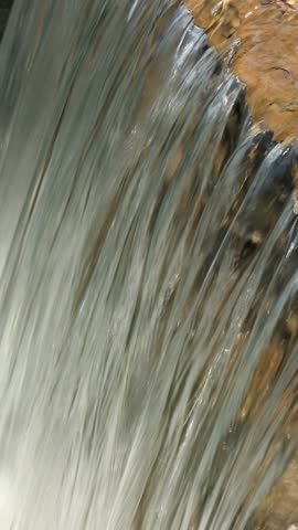 Waterfalls nature background, landscape waterfall 