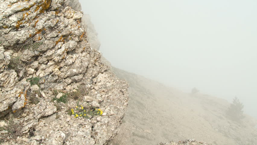 Fog  in the mountains
