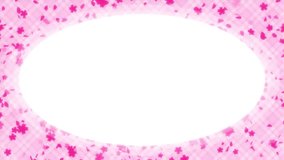 Cherry blossom petal frame loop - Powered by Shutterstock - Get 15% off with code: PIKWIZARD15