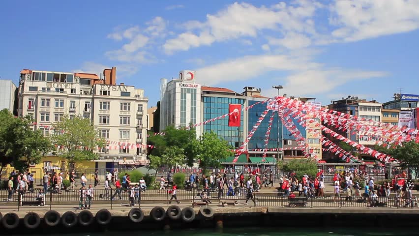 ISTANBUL - JUN 1: Violence sparked by plans to build on the Gezi Park have
