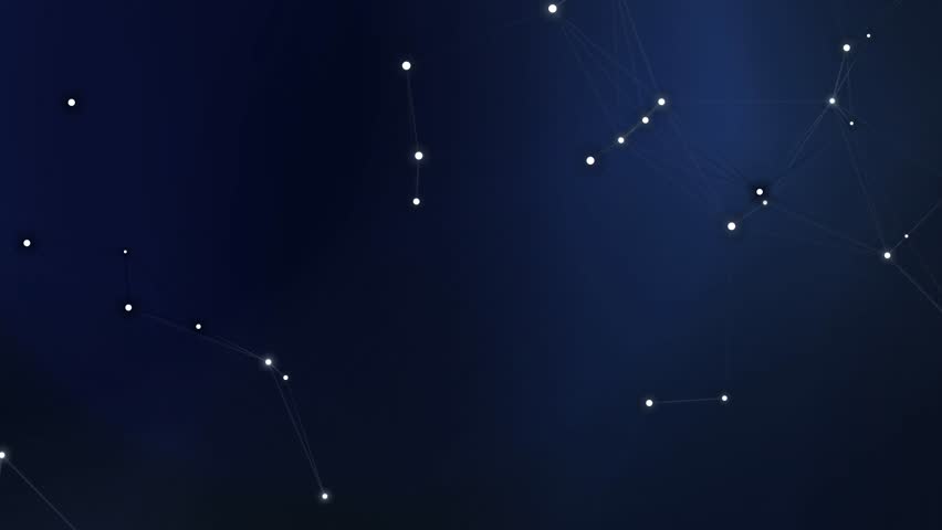 A series of images showing the night sky with stars and constellations