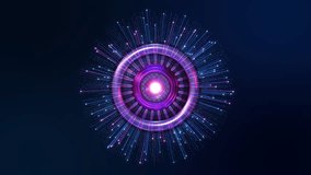Futuristic Energy Core Burst Radiant circular core vibrant light rays particles sci-fi design power generation advanced technology. for futuristic intros, science visuals, innovation branding, energy - Powered by Shutterstock - Get 15% off with code: PIKWIZARD15