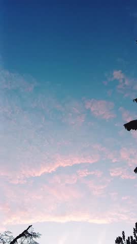 morning break with cloud and blue sky 