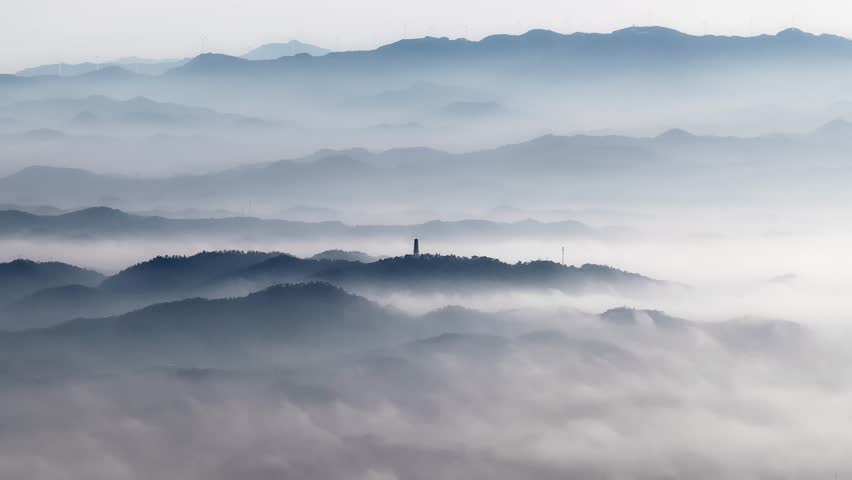 A temple on the mountaintop