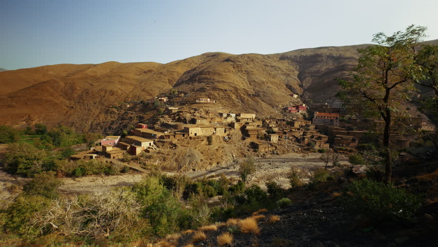 Sunny Day Over The Historical Town In Morocco