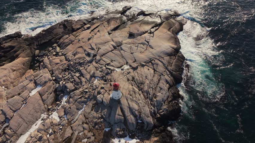Drone aerial shot: Peggy