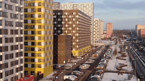 Vertical Upward Takeoff over Urban Housing Complex