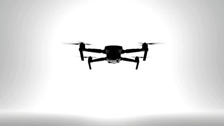 Minimal vector animation of drone