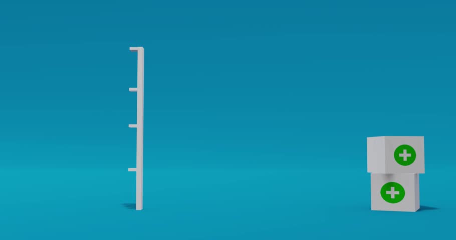 Pills filling rising health meter medication dosage concept