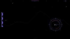 Dynamic cyberpunk HUD animation featuring racing telemetry, reconnaissance data streams, and relay network overlays. Neon cyan and magenta accents on dark background with scanning effects and digital - Powered by Shutterstock - Get 15% off with code: PIKWIZARD15