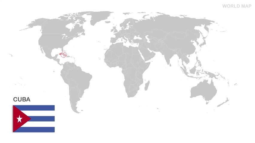 Cuba Map is a high quality video footage or animated motion background suitable for digital media, presentations, marketing visuals, and creative projects.