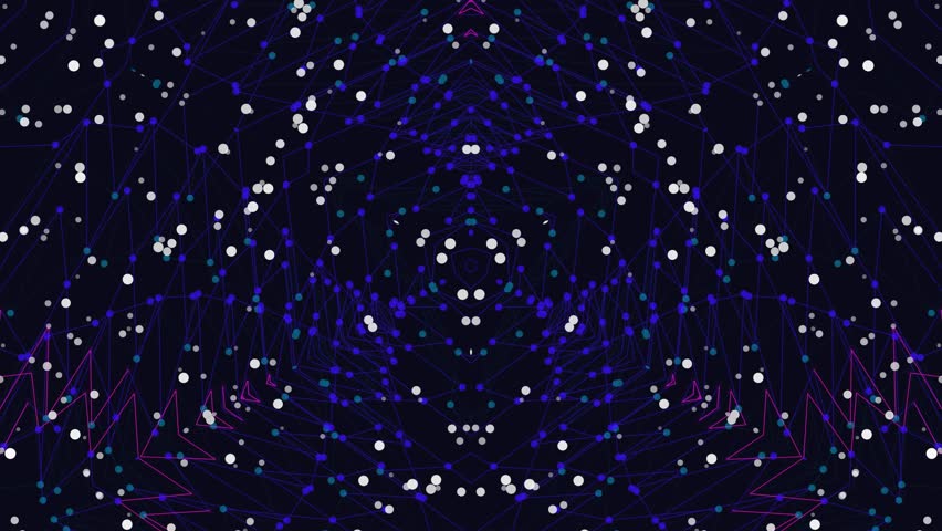 A dark blue night sky with white stars and constellations pattern