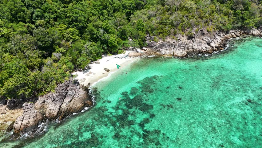 Beatiful wild beach in Thailand Koh Lipe. Thailand