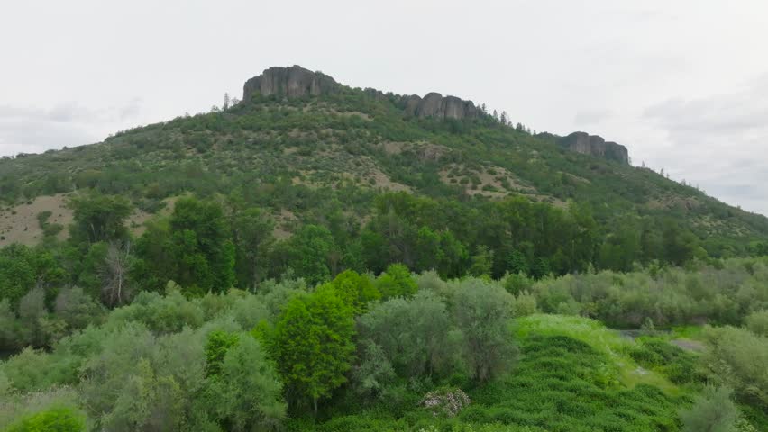 Table Rocks in Southern Oregon - Drone
