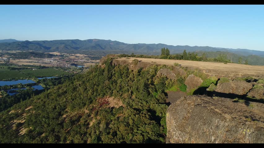 Table Rocks in Southern Oregon - Drone