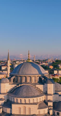 Majestic Aerial View of Istanbul