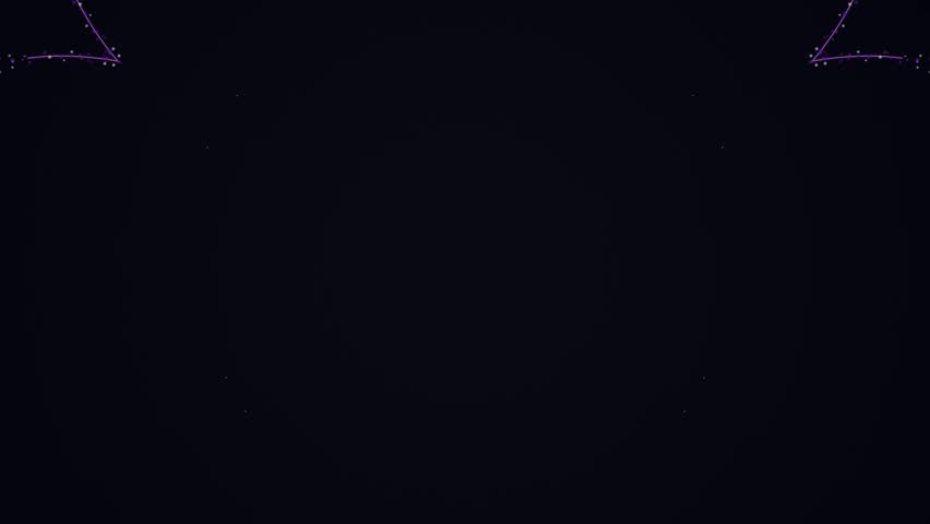 Video of shooting stars streaking across a dark night sky