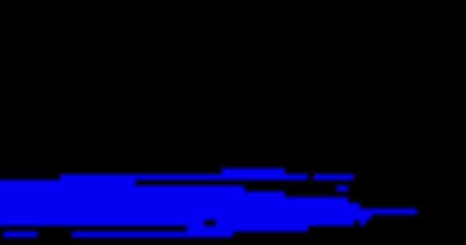 Animated pixel art sea waves background. Pixelated artwork depicts an orange starfish resting near water