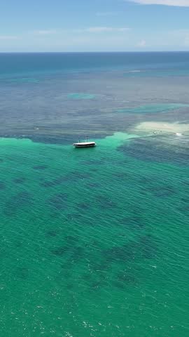 Marine Park In Porto Seguro Bahia Brazil. Beach Landscape. Brazilian Northeast. Bahia Brazil. Seascape Outdoor. Marine Park In Porto Seguro Bahia. Brazil Discovery Coast.