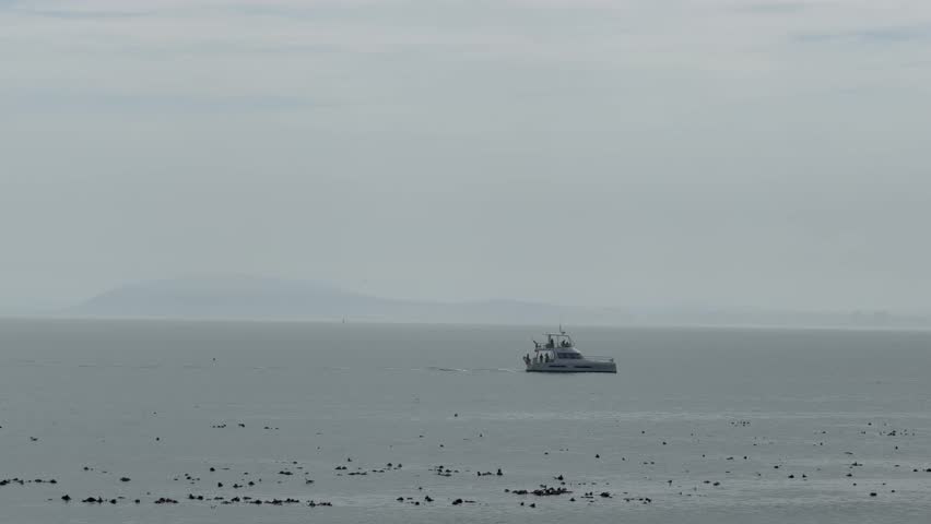 View of Table Bay Area from Granger Bay, Cape Town.