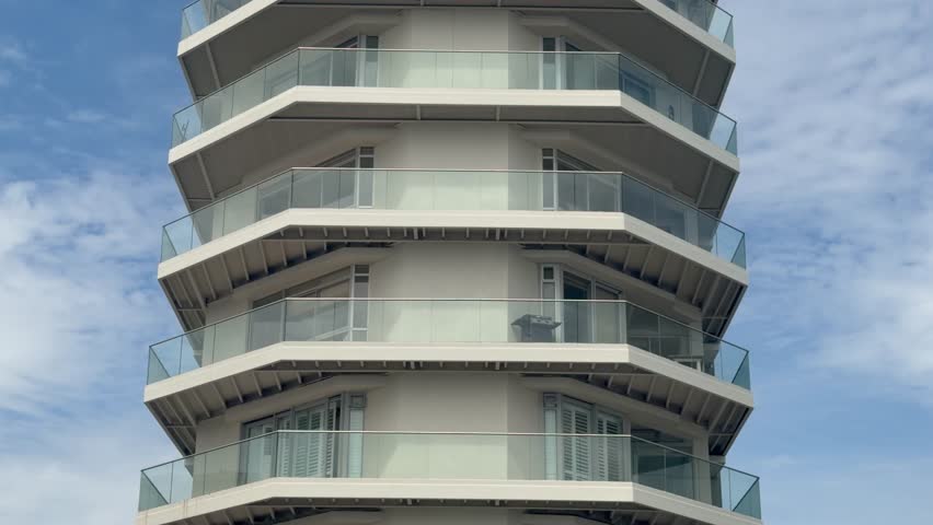 A stylish Apartment building in Cape Town.