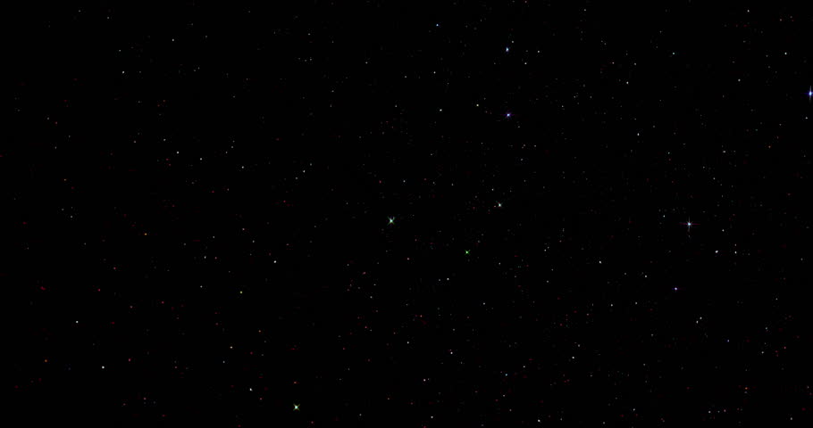 Space and stars, imitation. Twinkling of pointed stars. Smooth rotation. Use for background and texture.