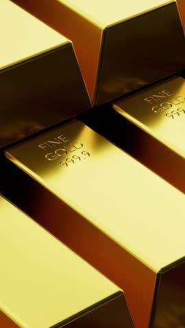 bars of gold pattern background